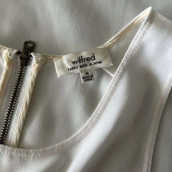 Wilfred White Sleeveless Top M - Picture 6 of 7
